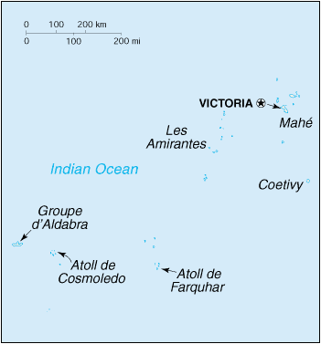 Seychelles Map