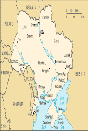 Ukraine Map